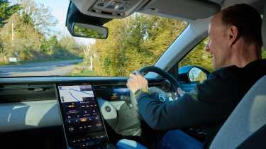 Phil McNamara driving the Citroen C5 Aircross You Hybrid 145